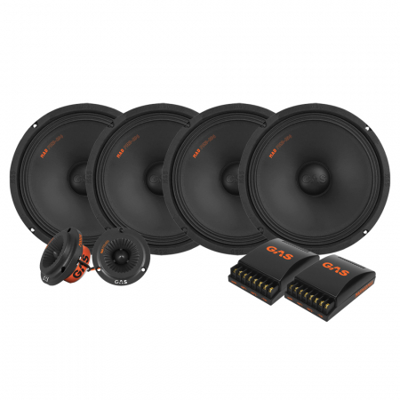 4-pakkaus GAS MAD PM2-104 PT2-254 SPL-paketti, keskikoko ryhmässä Pakettiratkaisut / Paketit autoon / SPL-sarja @ BRL Electronics (SETMADPM2104PKT5)