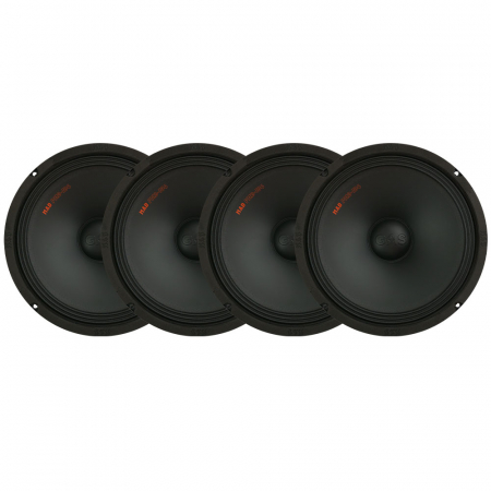 4-pakkaus GAS MAD PM2-104, mahtava 10 tuuman keskialue ryhmässä Autohifi / Kaiuttimet / Midbasso / Midbas ALE @ BRL Electronics (SETMADPM2104X4)