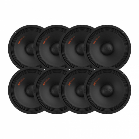 8-pakkaus GAS MAD PM2-104, mahtava 10 tuuman keskiäänikohdistin ryhmässä Pakettiratkaisut / Paketit autoon / SPL-sarja @ BRL Electronics (SETMADPM2104X8)