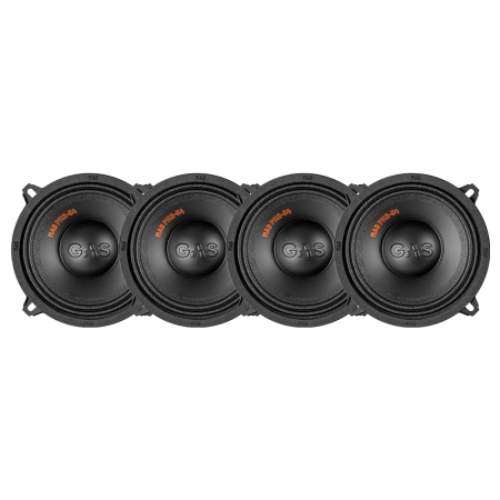 4-pack GAS MAD PM2-54, 5,25 tuuman midbassot ryhmässä Uutuudet @ BRL (SETMADPM254X4)