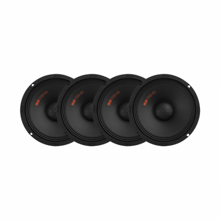 4-pakkaus GAS MAD PM2-64, mahtava 6.5 tuuman midbassokaiutin ryhmässä Autohifi / Kaiuttimet / Midbasso @ BRL Electronics (SETMADPM264X4)