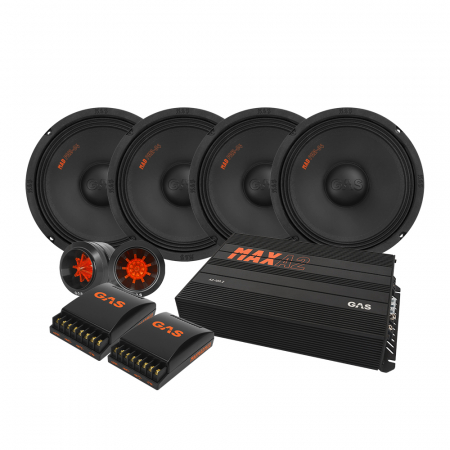 4-pakkaus GAS MAD PM2-84, SPL hattuhyllypaketti askelmalla ryhmässä Pakettiratkaisut / Paketit autoon / Hattuhyllypaketti @ BRL Electronics (SETMADPM284PKT4)