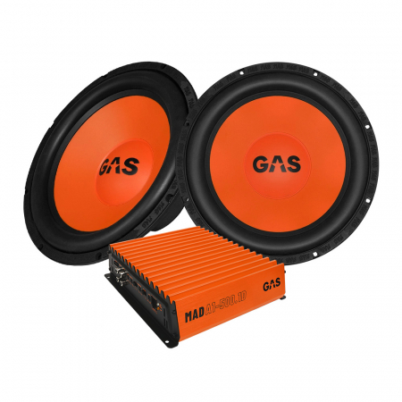 2-pakkaus GAS MAD S1-124 & MAD A1-500.1D, 12