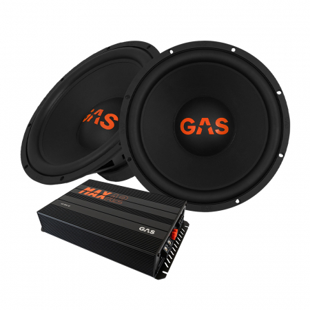 2-pakkaus GAS MAD S2-15D2 & MAX A2-800.1D, bassopaketti ryhmässä Pakettiratkaisut / Paketit autoon / Subwooferpaketit @ BRL (SETMADS215D2PKT1)