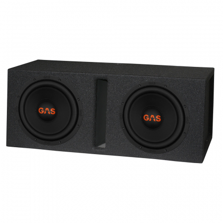 GAS MAD S2-8D2 2x8 tum i GV-låda ryhmässä Autohifi / Subwooferit / Bassokotelot @ BRL (SETMADS28D2PKT2)