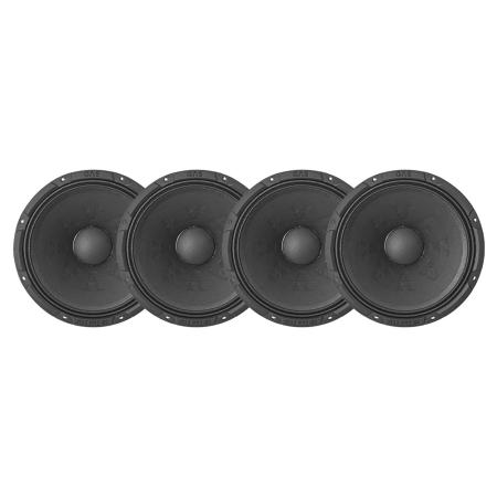 4-pack GAS MAX PM2-84, 8 tuuman midbassokaiutin/keskiääni