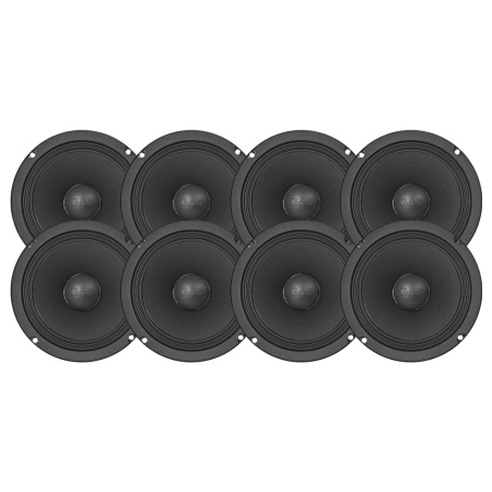 8-pack GAS MAX PMW1-64N, 6,5 tuuman neo-midbasit ryhmässä Pakettiratkaisut / Paketit autoon / SPL-sarja @ BRL (SETMAXPMW164NX8)