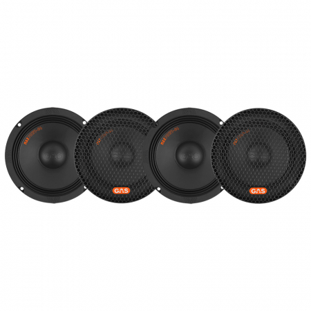 4-pakkaus GAS MAX PMW1-64, 6.5 tuuman basso/keskibasso ryhmässä Autohifi / Kaiuttimet / Midbasso / Midbas ALE @ BRL Electronics (SETMAXPMW164X4)