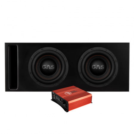 GAS MAX S1-10D1 2x10 tum i Competition-baslåda & SPL ELITE 3100.1DF, baspaket ryhmässä Pakettiratkaisut / Paketit autoon / Subwooferpaketit @ BRL (SETMAXS110D1PKT3)
