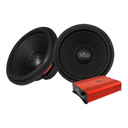 GAS MAX S1-18D1 & SPL ELITE 5100.1DF, bassopaketti ryhmässä Pakettiratkaisut / Paketit autoon / Subwooferpaketit @ BRL Electronics (SETMAXS118D1PKT2)