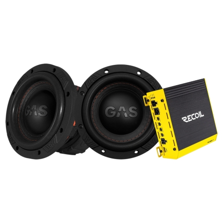 2-pack GAS MAX S1-6D1 Recoil RL680.1:n kanssa, 2x6,5