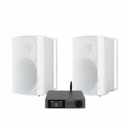 Dynavoice CA802BT & DLS MB6i utomhushögtalare, vit ryhmässä Pakettiratkaisut / Paketit kotiin / Stereopaketit @ BRL Electronics (SETMB6IPKT1)