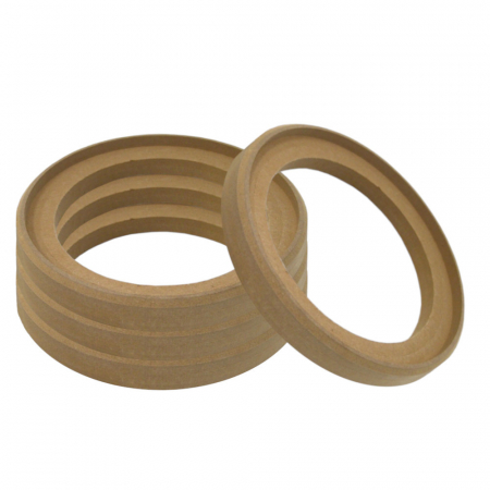 4-pack upotettu MDF-renkaat, 6.5 tuumaa ryhmässä Autohifi / Tarvikkeet / Rakennusmateriaalit / MDF-renkaat @ BRL Electronics (SETMDFRING65X4)