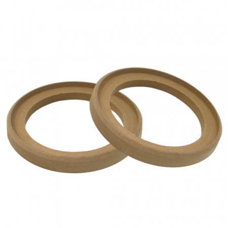 2-pack upotettu MDF-renkaat, 8 tuumaa ryhmässä Autohifi / Tarvikkeet / Rakennusmateriaalit / MDF-renkaat @ BRL Electronics (SETMDFRING8X2)
