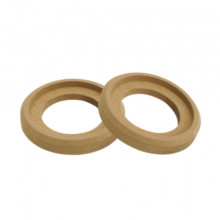 2-pack upotettu MDF-renkaita diskanteille, 82 mm ryhmässä Autohifi / Tarvikkeet / Rakennusmateriaalit / MDF-renkaat @ BRL Electronics (SETMDFRINGTW2X2)