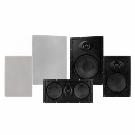 Dayton Audio ME825W högtalarpaket 5.0 ryhmässä Pakettiratkaisut / Paketit kotiin / Kaiutinpaketit osoitteessa BRL (SETME825WPKT1)