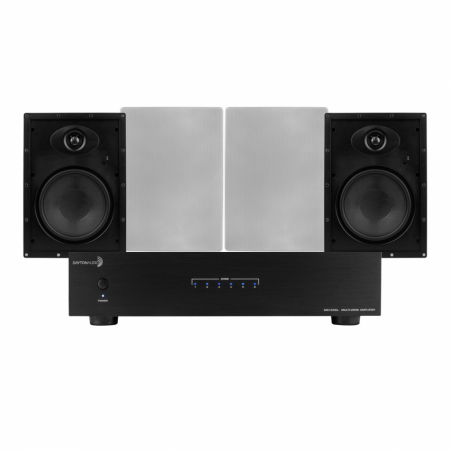Dayton Audio MA1240 & 2 paria ME825W sisäänrakennettua kaiutinta ryhmässä Pakettiratkaisut / Paketit kotiin / Monihuonejärjestelmä-paketit @ BRL Electronics (SETME825WPKT3)