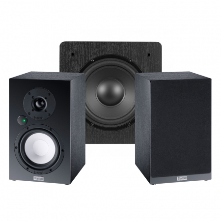 Magnat MM220 & Dynavoice Challenger Sub 8, Högtalarpaket 2.1 ryhmässä Pakettiratkaisut / Paketit kotiin / Kaiutinpaketit @ BRL (SETMM220PKT4)