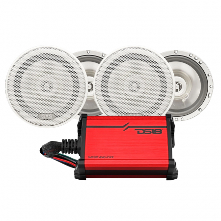 DS18 MP.4A ja 2 paria GAS MS62, meripaketti ryhmässä Autohifi / Venehifi / Venepaketit osoitteessa BRL (SETMP4APKT1)
