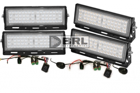 NIZLED LED-paket arbetsbelysning Large ryhmässä Autohifi / LED-valaistus / Valosetit ja paketit @ BRL Electronics (SETN70PKT2)