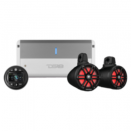 Rockford Fosgate M2WL & NXL-M4 AMR30D:llä ryhmässä Autohifi / Venehifi / Venepaketit @ BRL Electronics (SETNXLM4PKT4)