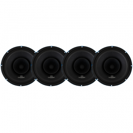 4-pack Hammer Tech Omni Class OCF250, 10tums mellanregister ryhmässä Autohifi / Kaiuttimet / Midbasso / Midbas ALE @ BRL (SETOCF250PKT1)