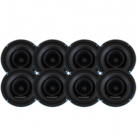 8-pack Hammer Tech Omni Class OCF165, 6.5tums mellanregister ryhmässä Pakettiratkaisut / Paketit autoon / SPL-sarja @ BRL (SETOCF65PKT3)