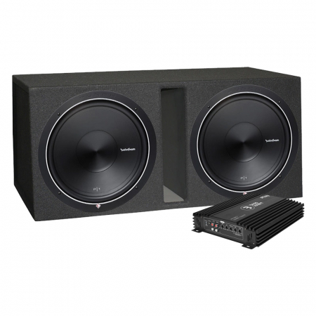 Rockford Fosgate P1S415 2x15 & Play Power 1000.1, baspaketti ryhmässä Pakettiratkaisut / Paketit autoon / Subwooferpaketit osoitteessa BRL (SETP1S415PKT5)