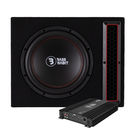 Bass Habit Play 2 P2112 med Play Power 600.1 G2, baspaket ryhmässä Pakettiratkaisut / Paketit autoon / Subwooferpaketit @ BRL (SETP2112PKT1)