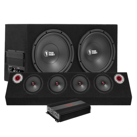 Bass Habit PL212A Rebel-raggar-laudan ja vahvistimen kanssa ryhmässä Uutuudet @ BRL (SETPL212APKT3)