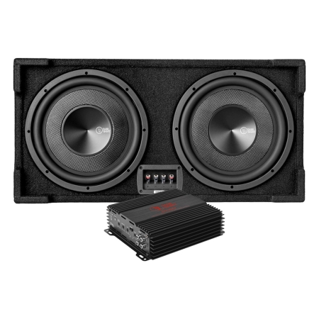 Bass Habit PL2212SR RA1200W:llä, bassopaketti ryhmässä Pakettiratkaisut / Paketit autoon / Subwooferpaketit @ BRL (SETPL2212SRPKT1)