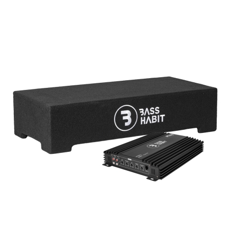 Bass Habit PL2212SR PP600.1G2:n kanssa, bassopaketti ryhmässä Pakettiratkaisut / Paketit autoon / Subwooferpaketit @ BRL (SETPL2212SRPKT2)