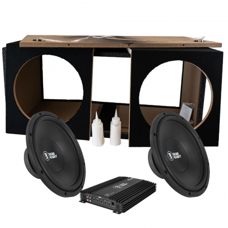 2-pack Bass Habit PL300 laatikossa PP 600.1 (gen. 2), bassopaketti rakennussarjana ryhmässä Autohifi / Subwooferit / Bassokotelo tee-se-itse-paketissa @ BRL Electronics (SETPL300PKT4)