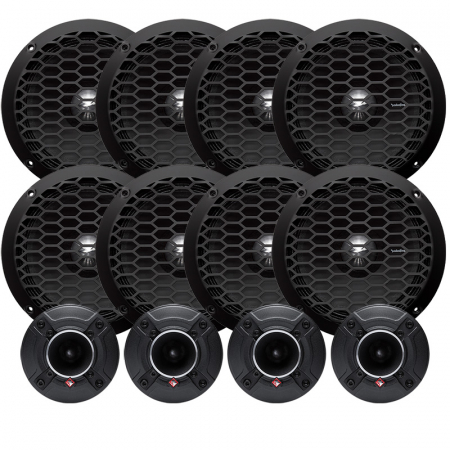 Rockford PPS4-6 & Rockford PP4-NT SPL-kitti, Suuri ryhmässä Pakettiratkaisut / Paketit autoon / SPL-sarja @ BRL Electronics (SETPPS46PP4NTL)