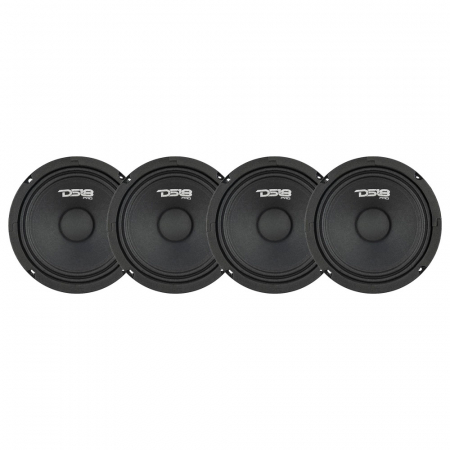 4-pack DS18 PRO-GM6.4, 6.5 tuuman keskiäänikaiutin ryhmässä Pakettiratkaisut / Paketit autoon / SPL-sarja @ BRL Electronics (SETPROGM64X4)
