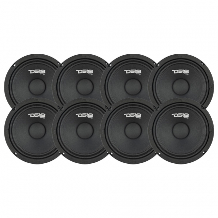 8-pack DS18 PRO-GM6.4, 6.5 tuuman keskiäänikaiutin ryhmässä Pakettiratkaisut / Paketit autoon / SPL-sarja @ BRL Electronics (SETPROGM64X8)