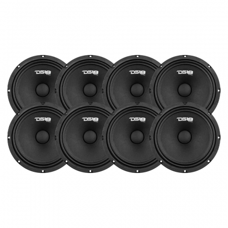4-pack DS18 PRO-GM8.4, 8 tuuman keskiäänikaiutin ryhmässä Pakettiratkaisut / Paketit autoon / SPL-sarja @ BRL Electronics (SETPROGM84X8)