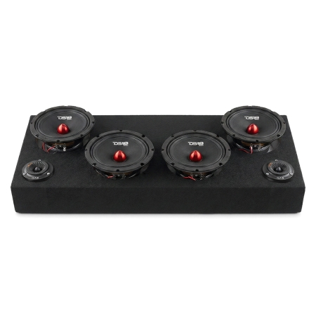 4 kpl DS18 PRO-GM8B raggarilautaan asennettuna MAD PT2-254 torvikaiuttimilla ryhmässä Uutuudet @ BRL (SETPROGM8BPKT1)