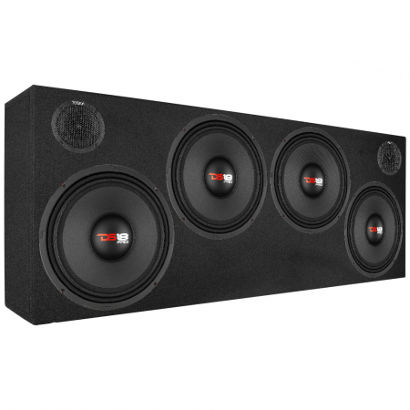 DS18 PRO-X10.4M ja GTX1XL, kovaääninen 4x10 raggarplanka ryhmässä Autohifi / Kaiuttimet / Raggarplanka @ BRL Electronics (SETPROX104MPKT2)
