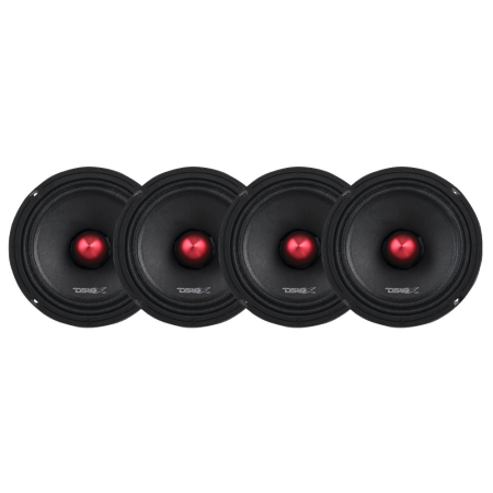 4-pack DS18 PRO-X6.4BM, 6,5 tuuman midbasso ryhmässä Autohifi / Kaiuttimet / Midbasso osoitteessa BRL (SETPROX64BMX4)