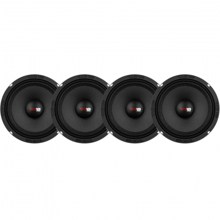 4-pack DS18 PRO-X8.4M, 8 tuuman keskiäänikohdistin ryhmässä Autohifi / Kaiuttimet / Midbasso @ BRL Electronics (SETPROX84MX4)