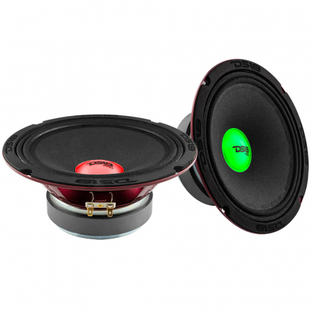 2-pack DS18 PRO-X8.4RGBCAP, 8 tuuman midbassokaiutin RGB LED-valaistuksella ryhmässä Autohifi / Kaiuttimet / Midbasso / Midbas ALE @ BRL Electronics (SETPROX84RGBCAPX2)