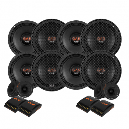 GAS PS3M64 & PT1-254 SPL-paket, large ryhmässä Pakettiratkaisut / Paketit autoon / SPL-sarja @ BRL (SETPS3M64PKT3)