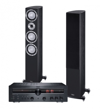 Magnat MR780 & Quantum 727 svarta, stereopaket ryhmässä Pakettiratkaisut / Paketit kotiin / Stereopaketit osoitteessa BRL (SETQ727PKT3)
