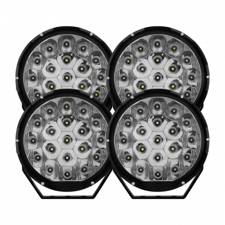 4-kappaleen paketti NIZLED R106DL, 7 tuumaa / 18 cm lisävalo, 106W ryhmässä Autohifi / LED-valaistus / LED-valot / Lisävalot @ BRL Electronics (SETR160DLX4)