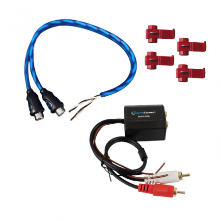 Lågnivåadapter för balanserad signal, t.ex. SAAB/BMW ryhmässä Autohifi / Mikä sopii autooni / BMW / BMW 5-sarja / BMW E60/E61 2004-2011 / Muut E60/E61 2004-2011 @ BRL Electronics (SETRCAPKT1)