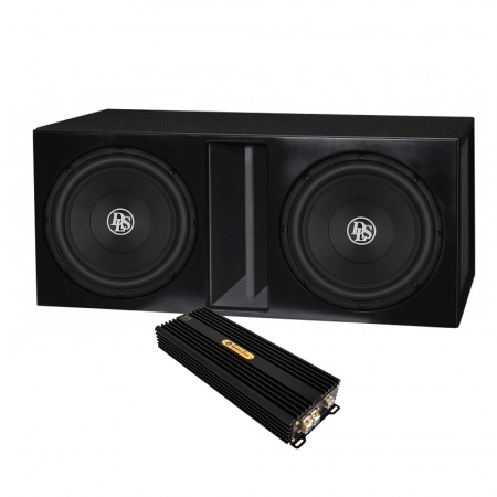 2-pakkaus DLS RCW12.D2 laatikossa Signature S1, bassopaketti ryhmässä Pakettiratkaisut / Paketit autoon / Subwooferpaketit @ BRL Electronics (SETRCW12D2PKT13)
