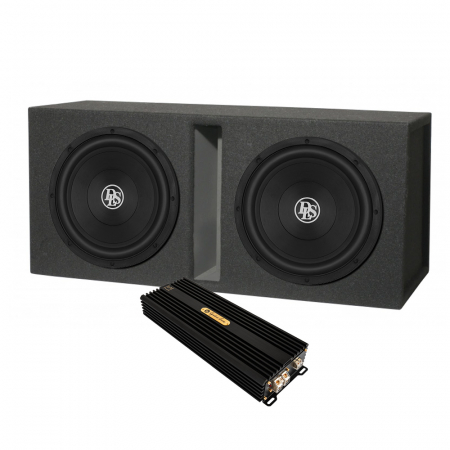 2-pack DLS RCW12.D2 i låda med Signature S1, baspaket ryhmässä Pakettiratkaisut / Paketit autoon / Subwooferpaketit @ BRL Electronics (SETRCW12D2PKT14)