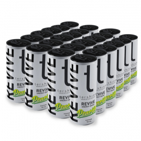 24-pakkaus Tershine Revive - Pearify, energiajuoma ryhmässä Autohifi / Tarvikkeet / Merchandise @ BRL Electronics (SETREVIVEPEARIFYX24)