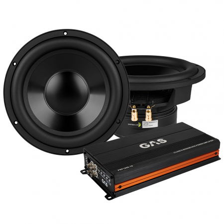 2 st. Dayton Audio RSS265HF-4 & GAS PRO POWER 1000.1D ryhmässä Pakettiratkaisut / Paketit autoon / Subwooferpaketit @ BRL Electronics (SETRSS265HF4PKT2)